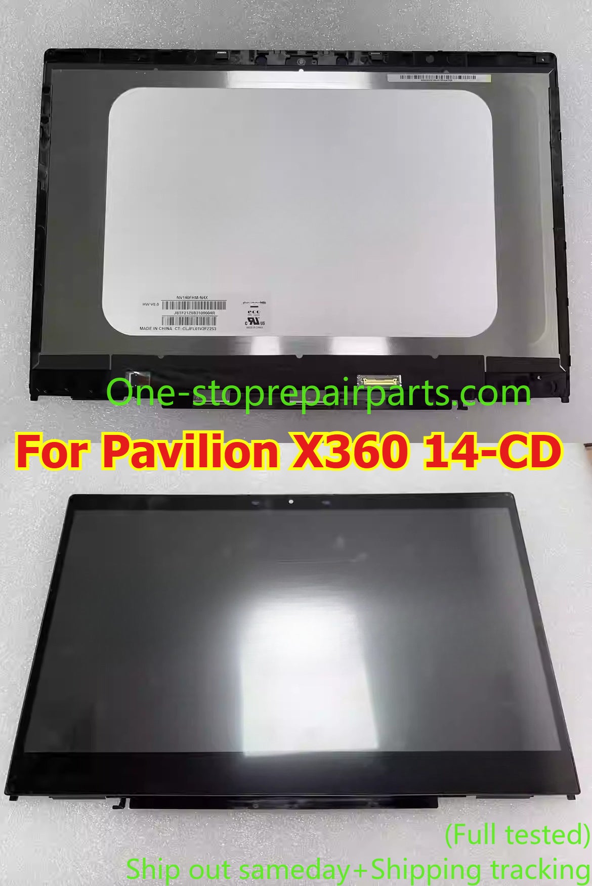 Panel Touch Screen Digitizer LCD Display Assembly For HP Pavilion X360 14-CD 14-DH 14-DW 14-DY 14-BA 14-FA FC Replacement Panel