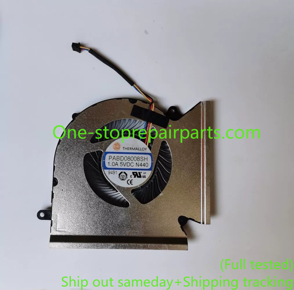 Cooler cooling fan For MSI GE66 GP66 GL66 MS-1541 N440 N441 5V PABD08008SH Laptop CPU GPU fan