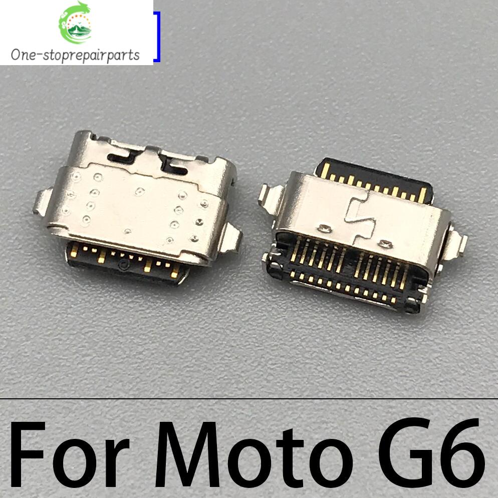 10Pcs USB Charging Port Connector Charge Jack Socket Plug Dock For Motorola Moto G9 G5 G5S G6 G7 Plus G8 Power Play Plus Lite Motorola phone repair parts