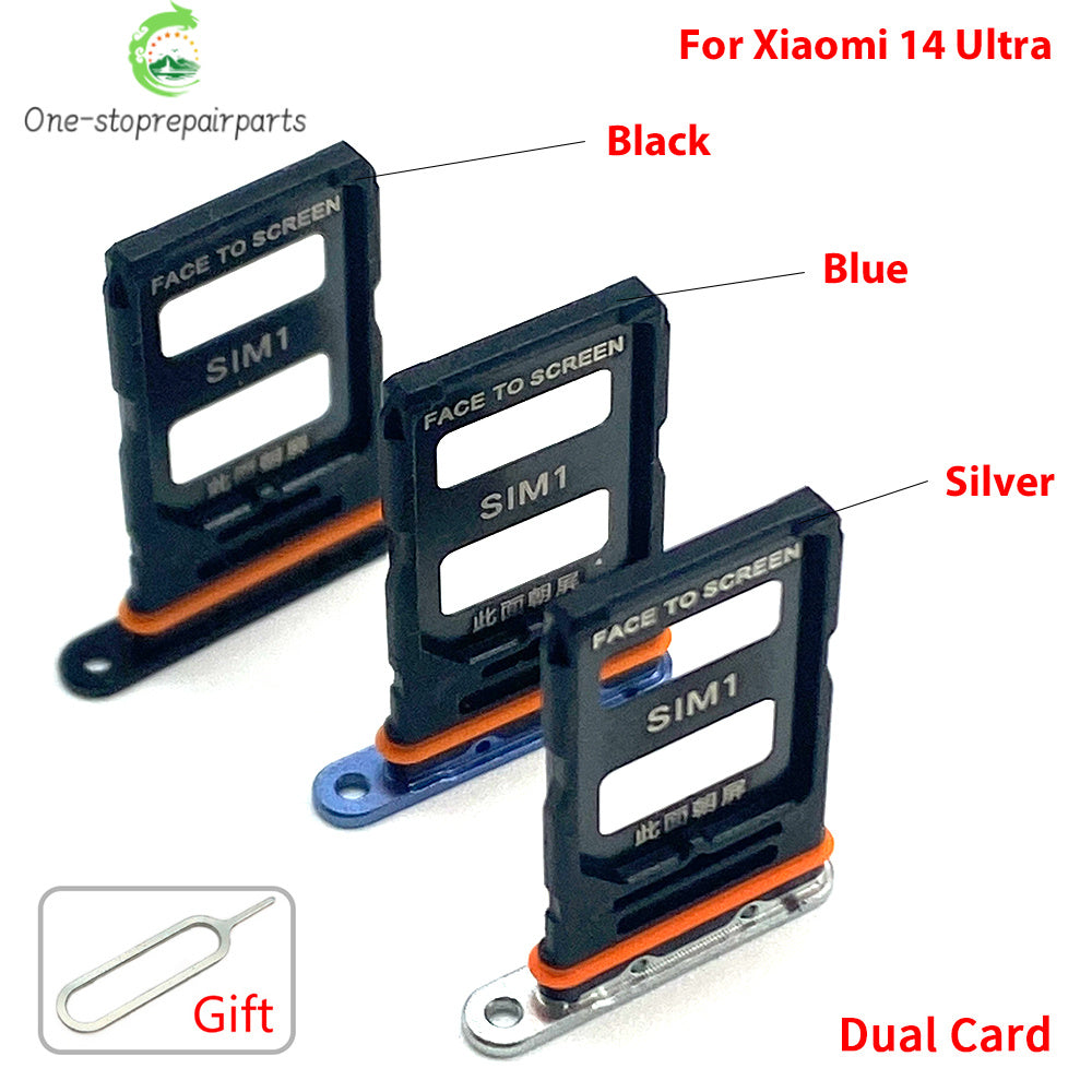 New For Xiaomi Mi 14 14T 15 15T Pro Ultra SIM Card Tray Slot Holder Adapter Accessories  Xiaomi  Xiao mi phone repair parts