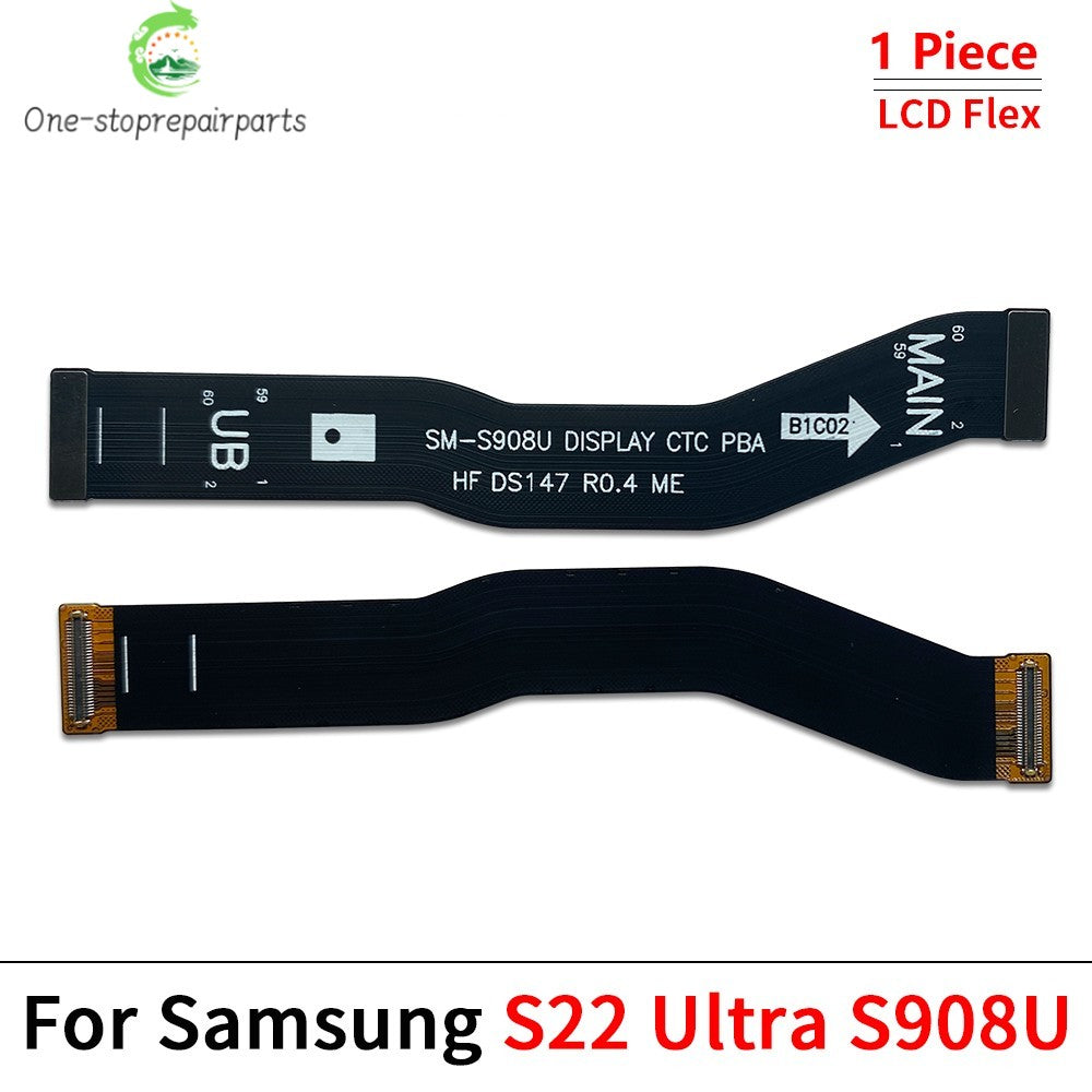 New LCD Screen Connector Cable For Samsung S21 S22 S23 S24 S25 Plus Ultra Fe Display Flex Replacement Parts Samsung phone repair parts