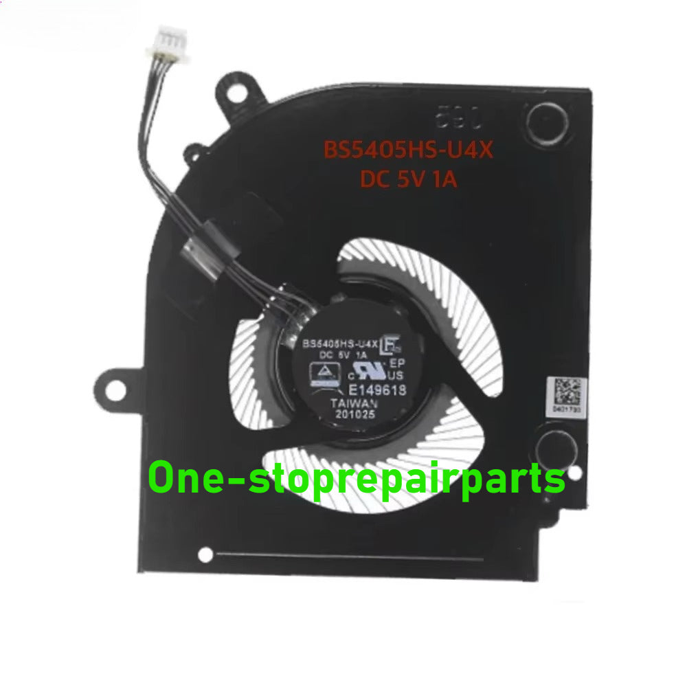 CPU GPU Cooling Fans for MSI Stealth 15M 2021 A11 A11SEK A11UEK A11SDK BS5405HS-U4W BS5405HS-U4X Notebook PC Fan Cooler Radiator MSI laptop repair parts
