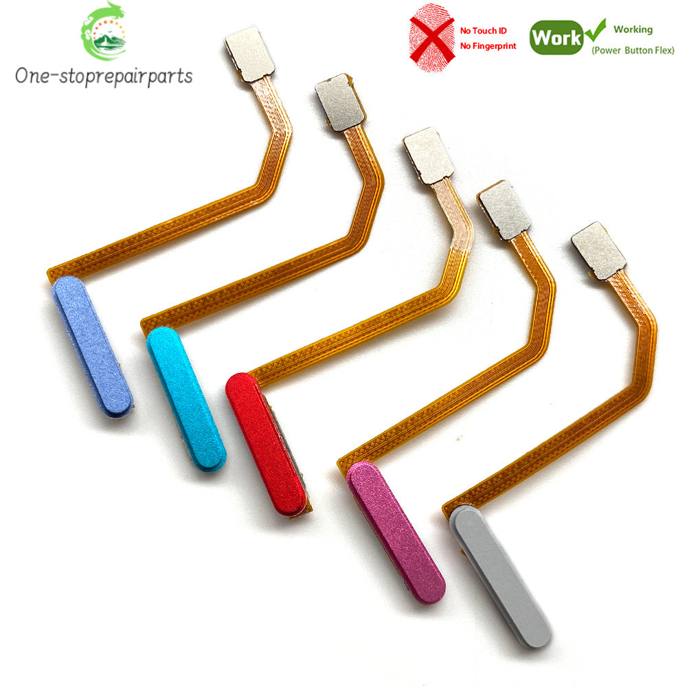 New For Samsung A15 A23 A03s 4G 5G Fingerprint Sensor Home Return Key Menu Button Flex Ribbon Cable Samsung phone repair parts