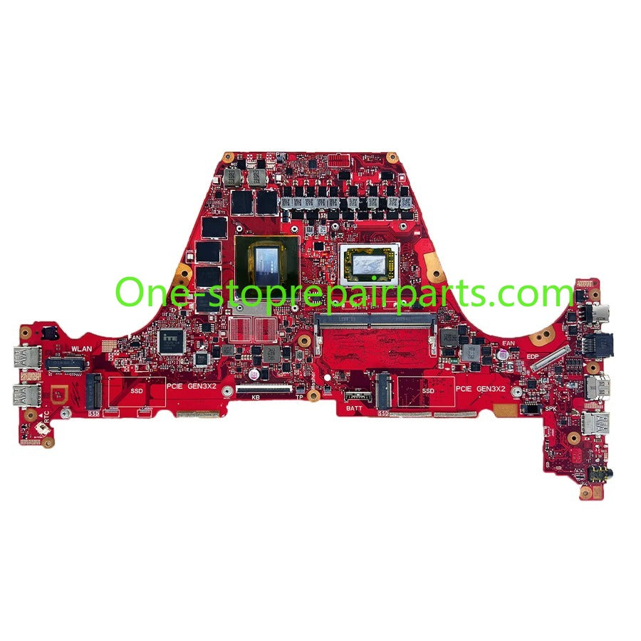 For ASUS HighPerformance Mainboard GU502DU Laptop Motherboard GA502 GU502D GA502DU CPU R5 R7 8GB 16GB RAM GTX1660Ti 100% Tested ASUS laptop repair parts