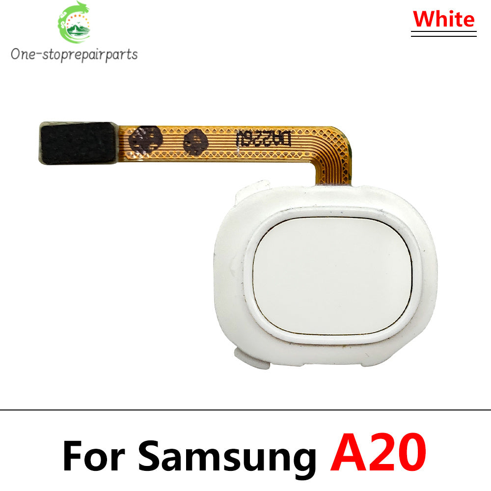 Fingerprint Scanner For Samsung A11 A31 A51 A71 A20 A30 A40 A50 A70 Home Button Fingerprint Menu Return Key Sensor Flex Cable Samsung phone repair parts