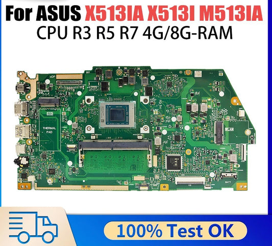 For ASUS VivoBook X513I M513IA KM513IA Mainboard X513IA X513I M513IA X513IB X513IQ X513ID X515IA X513U X513MA X412IA X513IAR ASUS laptop repair parts
