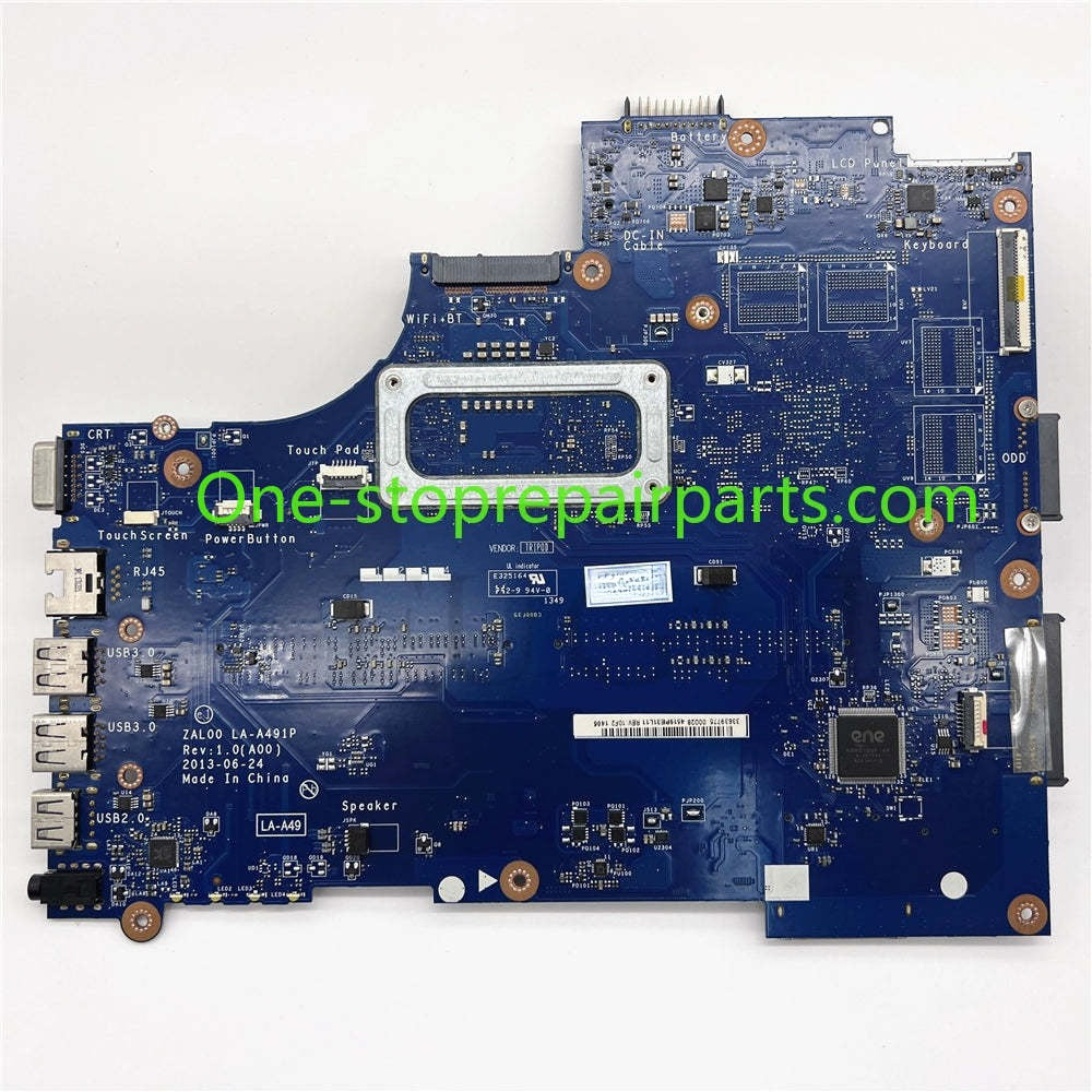 Motherboard for  Dell  3540 CN-06TJHN SR170 i5-4200U LA-A491P system main board
