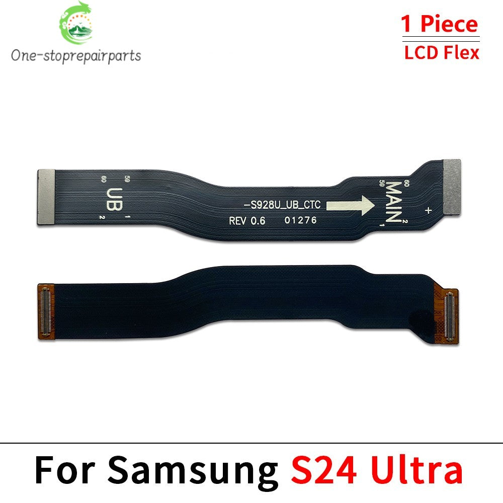 10Pcs/Lot, LCD Screen Connector Cable For Samsung S21 S22 S23 S24 Plus Ultra Fe Display Flex Replacement Parts Samsung phone repair parts