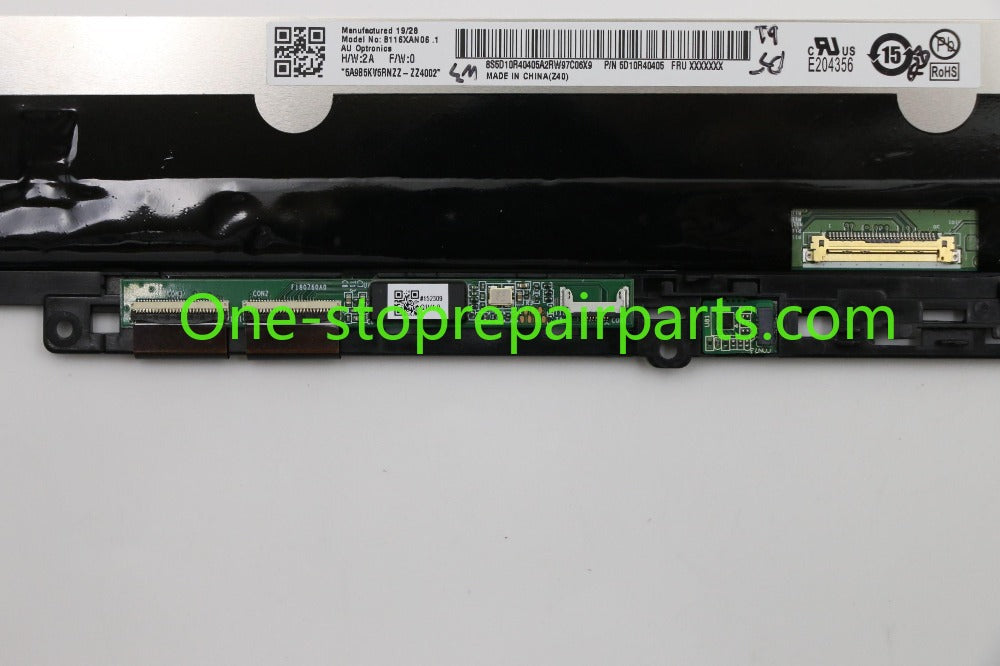 11.6" 1366x768 30Pin HD Touch IPS LCD Touch Screen Assembly with bezel for Lenovo 300e 2nd Gen Notebook Type 81M9 82GK 5D10T45069 5D10S39681 B116XAN06.1 Touch Screen Panel Digitizer Assembly LCD Module Lenovo laptop repair parts