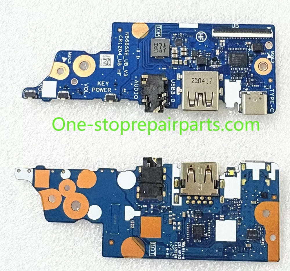 USB I/O board for ASUS Chromebook CR11 CR1104FTA BR1204 CZ1204 90NX08W0-R10010 90NX08U0-R10030 NB6855G NB6855A NB6855E Audo control daughter board
