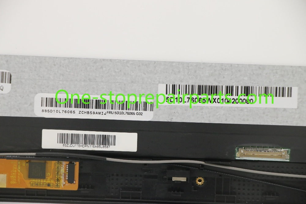 5D10L76065 11.6“ HD eDP 30-Pin 1366X768 For Lenovo WinBook N23 LED LCD Screen Assembly with Frame Lenovo laptop repair parts