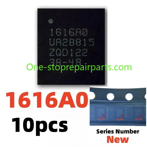 10pcs USB Tristar U2 USB IC Chip for iphone 11 12 13 Pro Max X XS 7 8 Plus 1616A0 1614A1 1612A1 610A3B 1610A3 1610A2 1618A0 iPhone phone repair parts