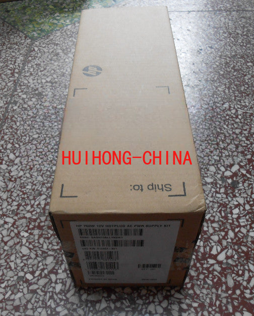 Servicer HP HPE 512327-B21 750W Power Supply HE12V Hotplg AC powerSupply