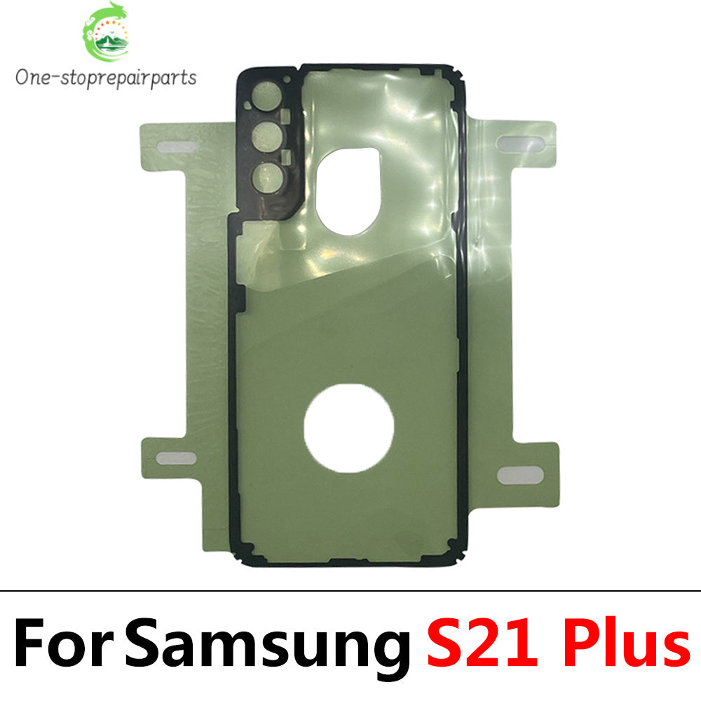 Back Battery Sticker Adhesive For Samsung S8 S9 S10 S20 S21 S22 Plus Ultra Fe Waterproof Back Cover Sticker Samsung phone repair parts