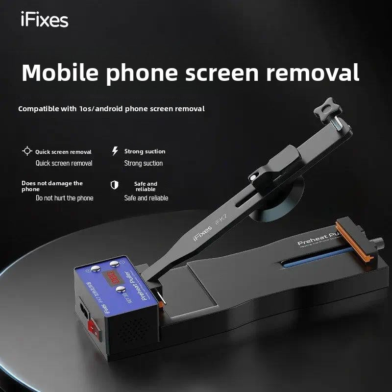 Phone LCD Separator Machine iFixes iFK7 Preheat Suction Cup Puller Heating Disassembly Tool for Mobile Screen Repair Professional Repair Tools