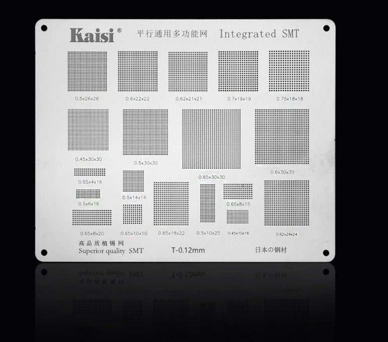 Reballing Stencil SSD /U/Flash BGA152/132/316/272/Master 2246 Reballing Mask repair tools