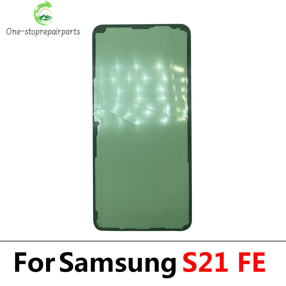 Back Battery Sticker Adhesive For Samsung S8 S9 S10 S20 S21 S22 Plus Ultra Fe Waterproof Back Cover Sticker Samsung phone repair parts
