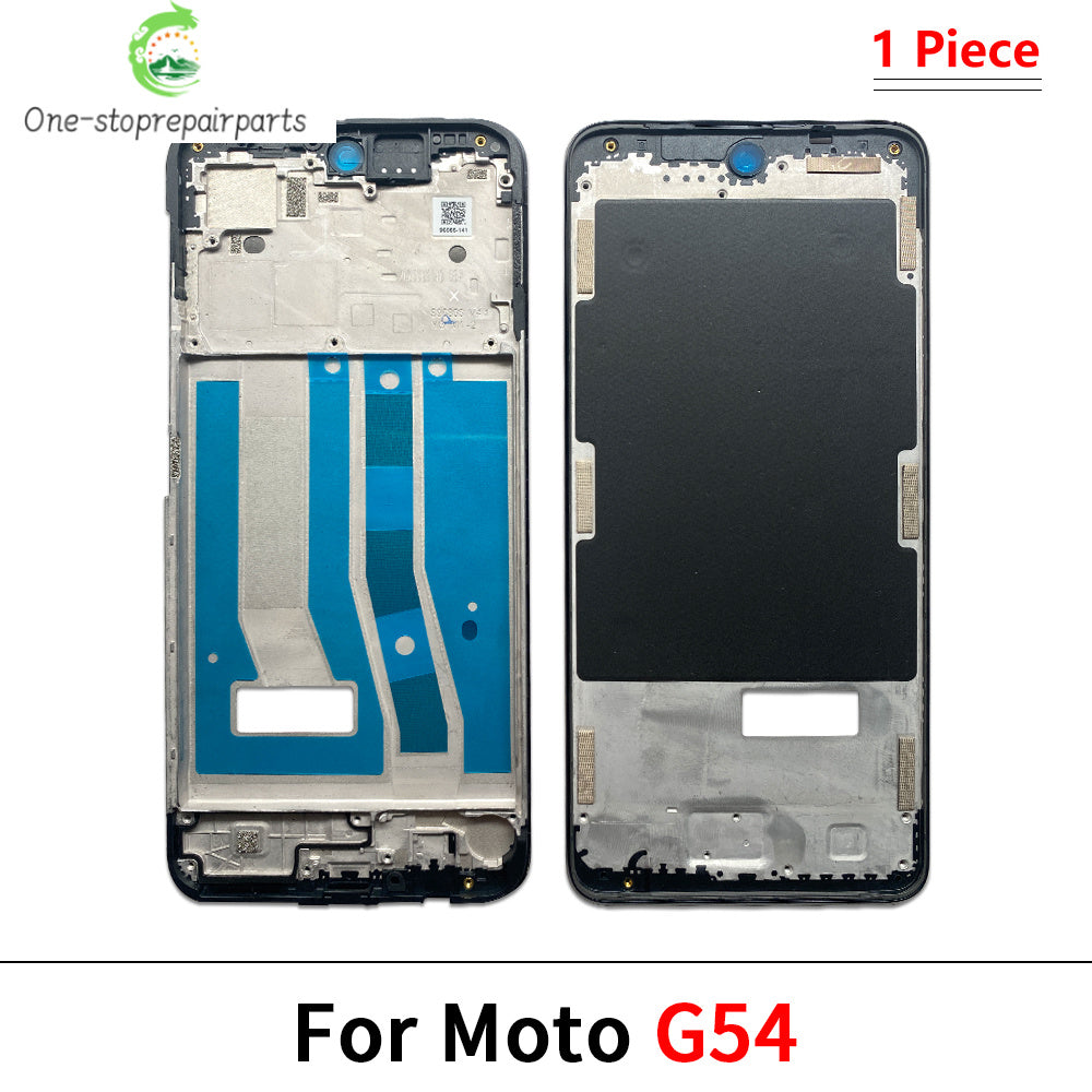 Housing Middle Frame Bezel Plate Cover For Motorola Moto G04 G14 G24 G34 G54 G84 Power Motorola phone repair parts