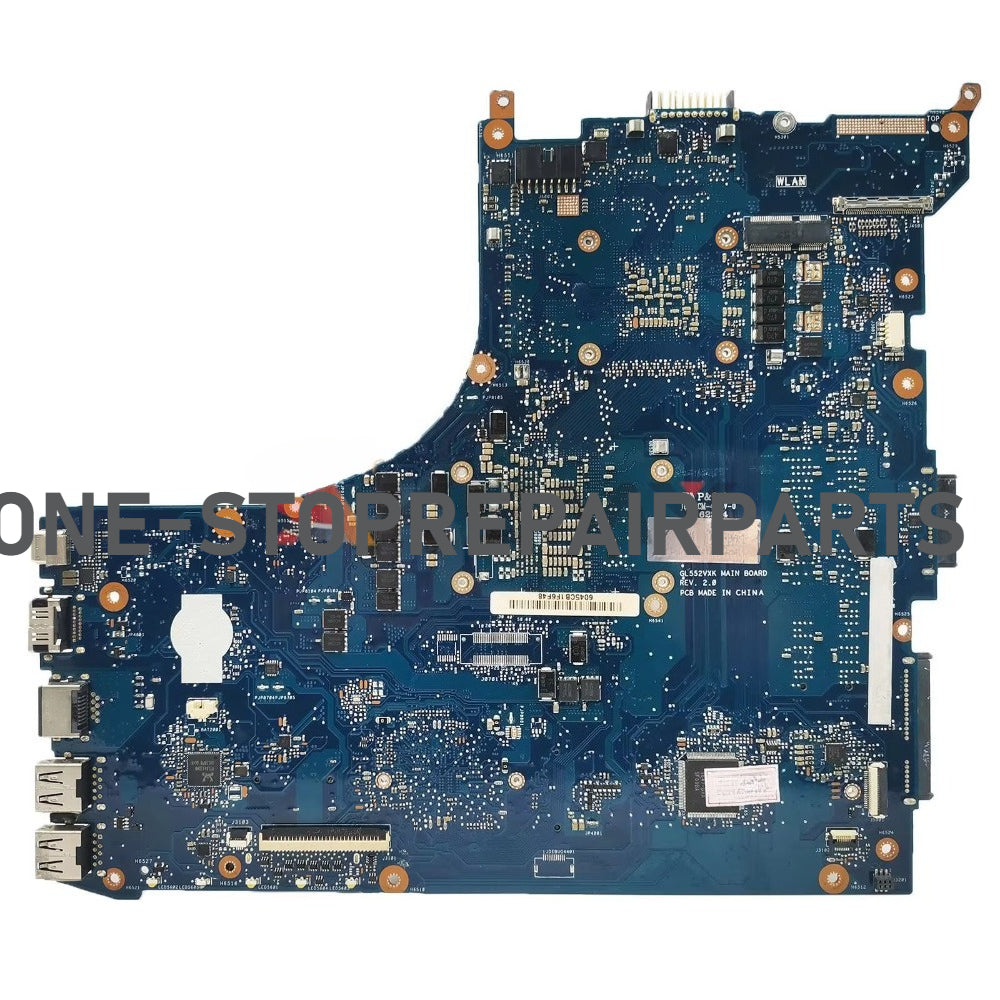 GL552VW Mainboard For ASUS GL552VW ZX50V GL552VX GL552VXK GL552V FX51V Laptop Motherboard GL552VW I7-6700HQ GTX950M/GTX960M ASUS laptop repair parts
