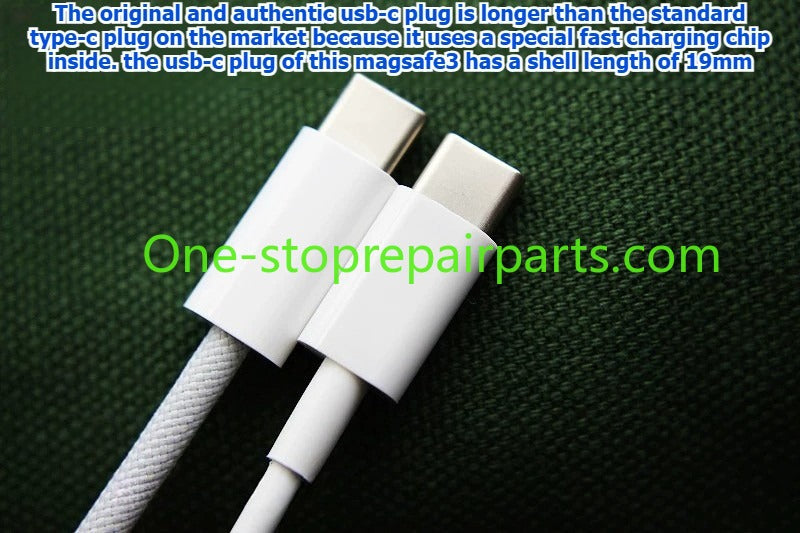 USB-C to MagSafe 3 Cable Power Adapter 30W 35W 70W 96W 140W  for Apple Macbook Magsafe3 Macbook Air A3448 A3449 A3240 A3241 Pro A3434 A3429 A3426 M2 M3 M4 M5  magnetic