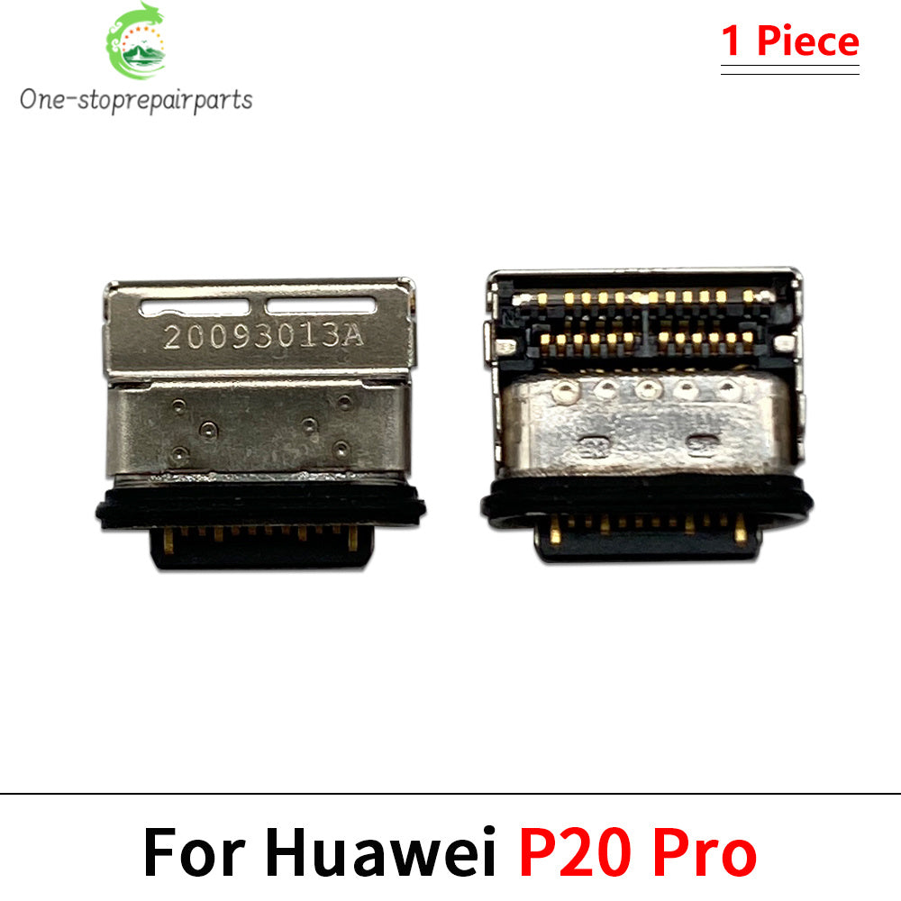 10Pcs, Charger Micro USB Charging Port Dock Connector Socket For Hauwei P20 P30 P40 P50 Lite Pro Plus 5G HUAWEI phone repair parts
