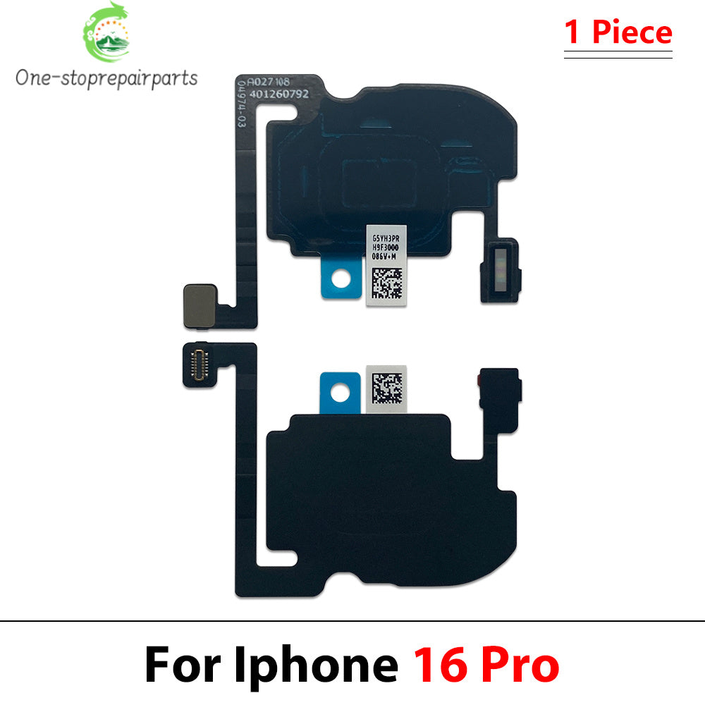 10Pcs, Earpiece Proximity Light Sensor Face Recognition Function Ribbon Flex Cable For IPhone 13 14 15 16 17 Pro Max Plus Mini iPhone phone repair parts