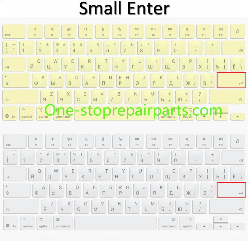 Laptop A3404 Keyboard Russian RU Russia Keycaps for Macbook Neo 13" Keys Key Cap Set Big & Small Enter Repair Kit  Macbook repair parts