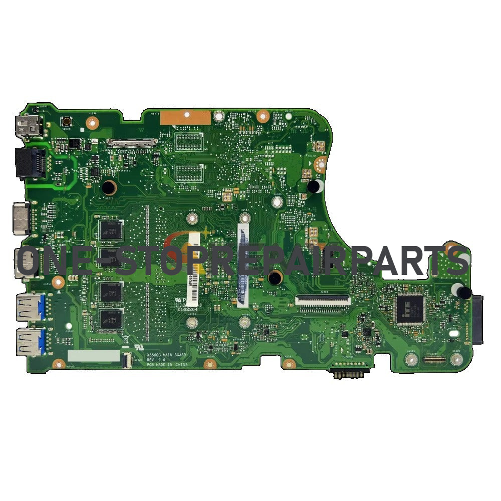 X555QA Laptop Motherboard For ASUS VivoBook K555Q X555QA A555Q X555Q X555QG Mainboard W/ A4 A6 A8 A10 A12 CPU Tests OK Fast Ship ASUS laptop repair parts