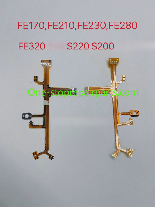 Lens Rear Flex Cable Base Seat Wire For Nikon S200 S210 S220 S230 s225 FE170 lens base cable rear seat  cable Digital Camera Repair parts