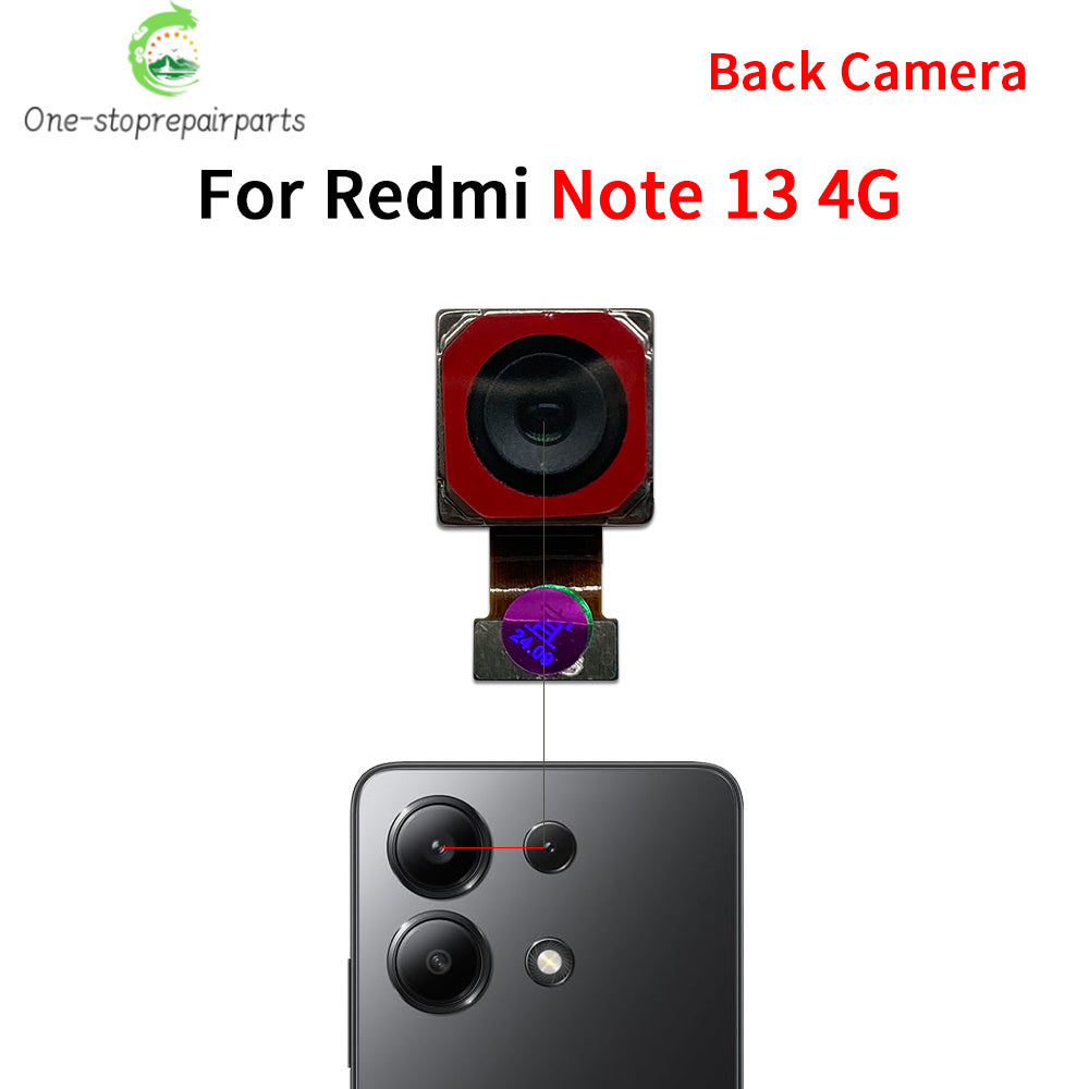 Front Camera Flex Back Rear Camera Module Flex Cable For Xiaomi Redmi Note 13 Pro Plus 4G 5G Xiaomi  Xiao mi phone repair parts