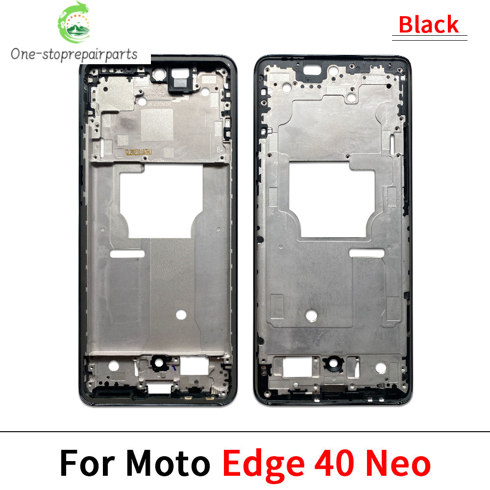 New Housing Middle Frame Bezel Middle Frame For Motorola Moto Edge 20 30 Lite Pro / Edge 40 Neo Replacement Parts Motorola phone repair parts