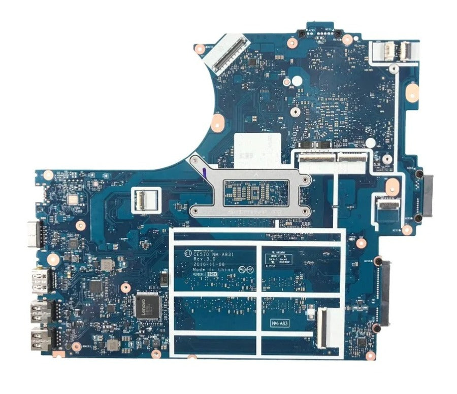 For Lenovo ThinkPad E570 Laptop Motherboard With I3 I5 I7 CPU GTX950M 2GB GPU CE570 NM-A831 Mainboard tested good Lenovo laptop repair parts