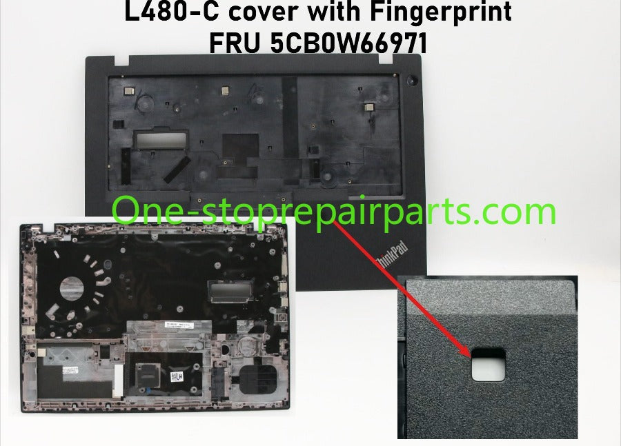 Cover case for Lenovo Thinkpad L480 L485 L490  lcd back housing bezel upper palmrest lower bottom hing cover 01LW315 02DM325 5CB0W66971 5CB0W74087 02DM330 01LW319 Lenovo laptop repair parts