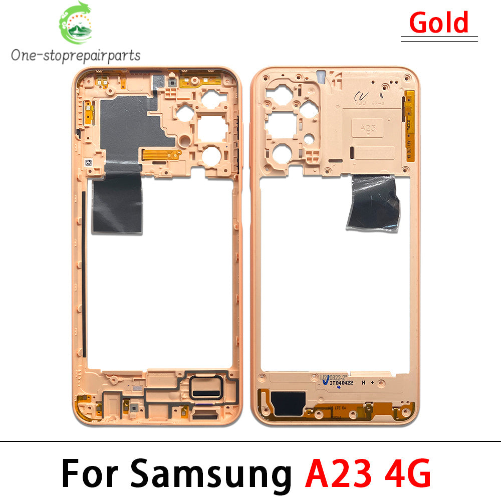 New For Samsung A23 A42 4G 5G Middle Frame Holder Housing Replacement Repair Parts Samsung phone repair parts