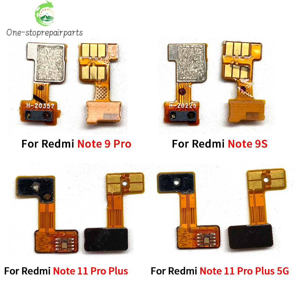 New Proximity Ambient Light Sensor Flex Cable For Xiaomi Poco X3 Pro NFC Redmi Note 8 9 9s 11 Pro Plus 4G 5G Replacement Parts Xiaomi  Xiao mi phone repair parts