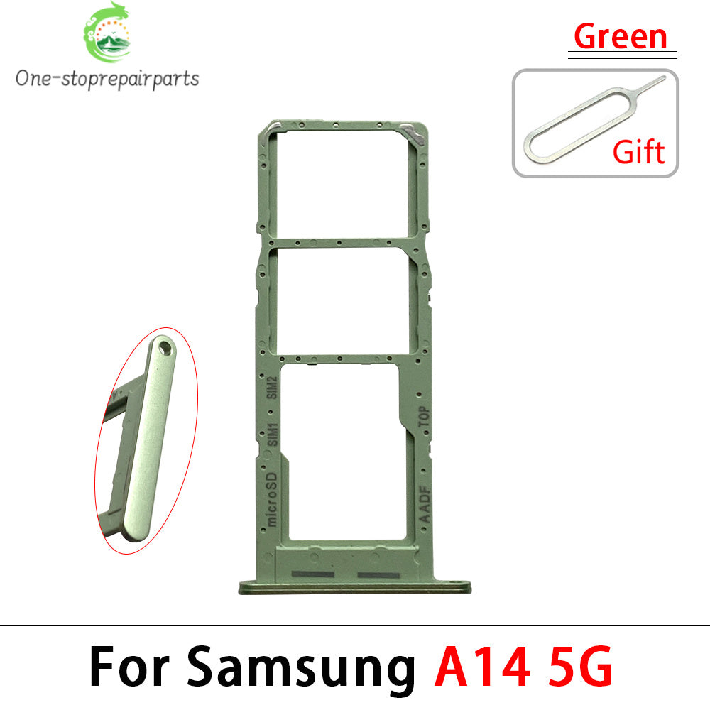 SIM Card Slot SD Card Tray Holder Adapter For Samsung A13 A14 4G 5G Replacement Spare Parts Samsung phone repair parts
