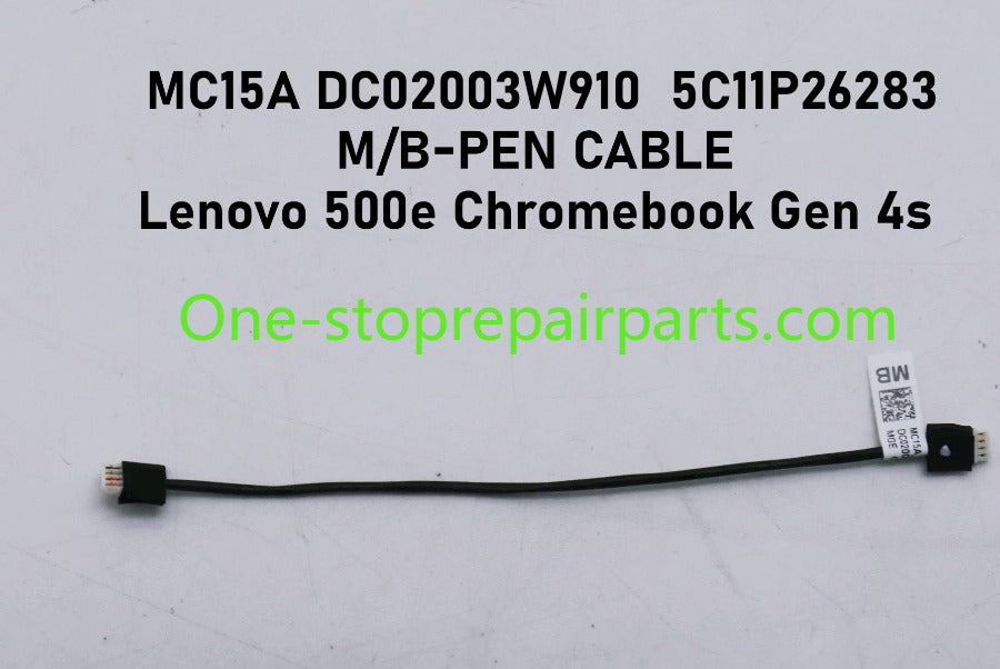 Pen Stylus Board charge Cable for 300e 500e Yoga Chromebook Gen4 Gen 4s 5C11H81515 Pen Charge Cable  Yoga Chromebook Gen 4 Pen Stylus Board 5C51J62732 DC02003W930 DC02003BY00 DC02003W910 Lenovo laptop repair parts