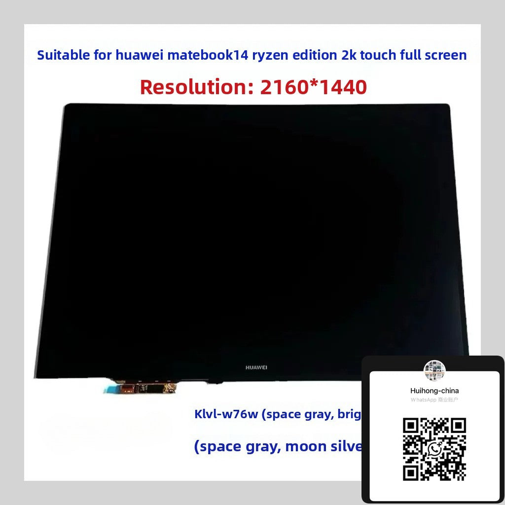 LCD Display panel for Huawei Matebook14 2024 Core Ultra 14.2-inch FLMH-16  FLMH-32 FLMH-XOLED touch screen assembly Huawei matebook14 KLVL-W56W W76W 2021 touch screen assembly upper half
