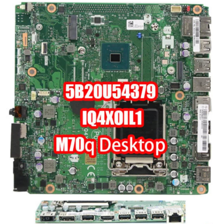 Motherboard For Lenovo ThinkPad V50t-13IOB Tiny6 ThinkCentre M80q Q470 M70a M70q H470 G2 5B20U54915 5B20U54371 5B20U54378 5B20U54923 5B20U54379 5B20U54434  NM-E101 IQ4X0IL1 IdeaCentre Mini 5-01IMH05 Desktop System Board Lenovo laptop repair parts