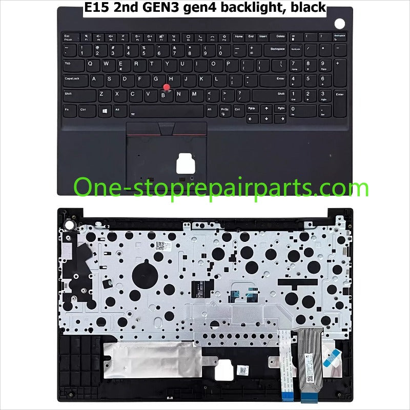 Upper case keyboard for Thinkpad E14 R14 2nd E15 S3 gen2 GEN3 GEN4 topcase palmrest C cover 5M11A35060 5M11A35548 5M11A35336