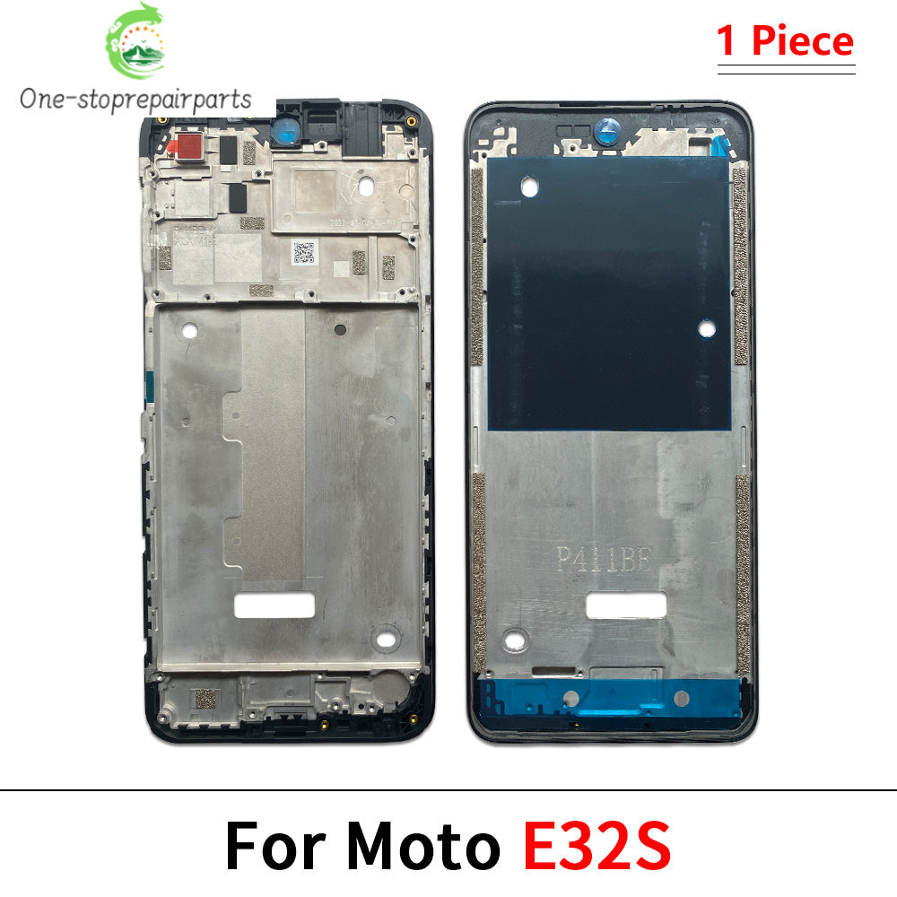Front Housing LCD Display Bezel Middle Frame For Motorola Moto E13 E20 E22 E32 E32s E40 E6 E6s E7 Play Plus Power Motorola phone repair parts
