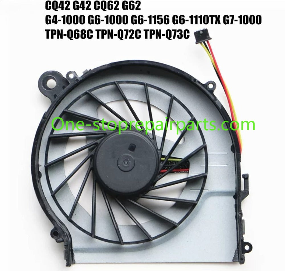 646578-001 Genuine CPU Cooling Fan for HP Pavilion G7 HP CQ42 CQ62 G4 G6-1000 G7 TPN-Q68C Q72C cooler fan