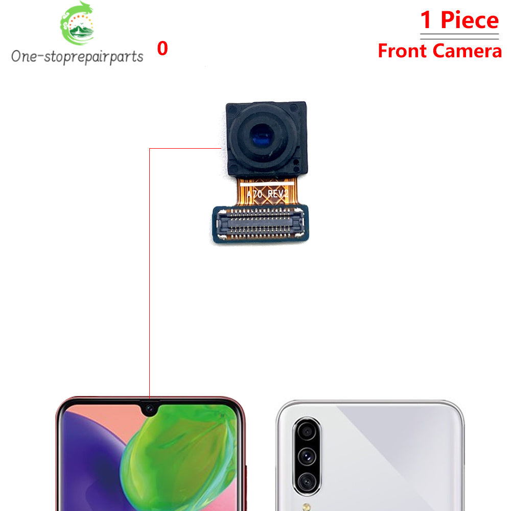New Rear Main Back Camera Front Camere Flex Cable For Samsung A10 A20 A30 A40 A50 A60 A70 A80 A10E Samsung phone repair parts