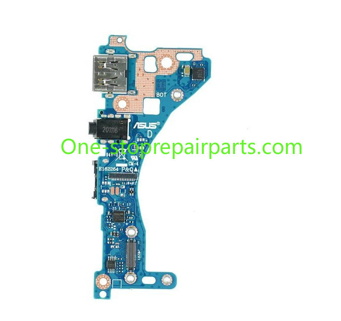USB I/O Board for ASUS UX435EA UX435EAL UX435EG U4800EGL 90NB0SI0-R10010  Audio Jack Micro SD Card charging daughterboard