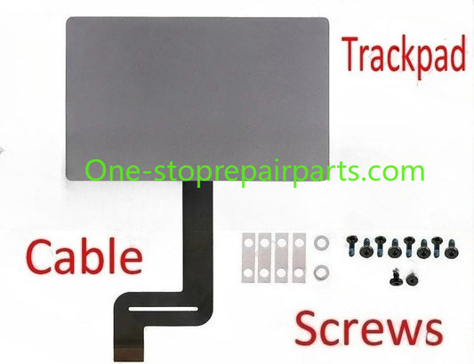 New A2338 Touchpad Trackpad for MacBook Pro Retina 13.3" M1 Force Touch Pad Flex Cable withTrack Pad Screws 2020 Year Macbook repair parts