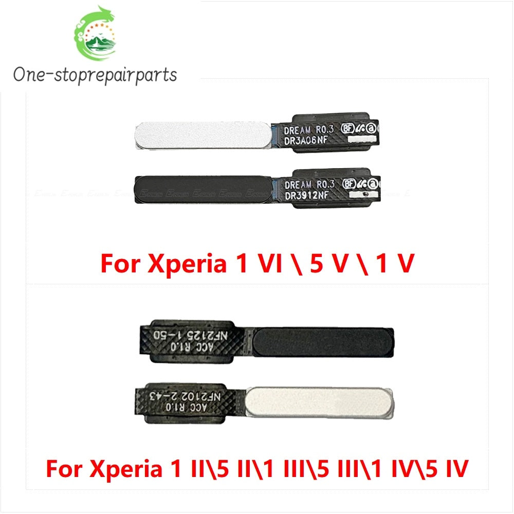 Touch ID Fingerprint Connector Scanner Sensor Key Menu Button Connection Flex For Sony Xperia 1 5 II III V VI IV Sony phone repair parts