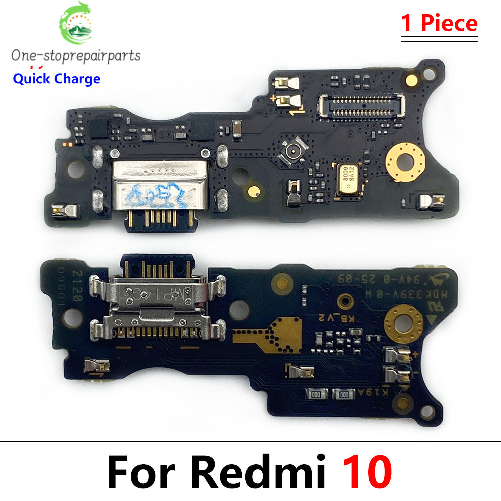 USB Charging Port Micro Dock Connector Board Flex Cable For Xiaomi Redmi 9 9C 9A 9T 8 8A 10 10A 10C Prime 12 12C 13 13C 4G 5G  Xiaomi  Xiao mi phone repair parts