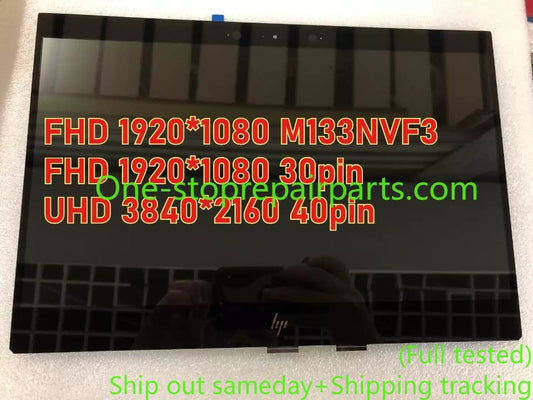 L37646-001 L37650-001 for HP SPECTRE X360 13T-AP 13-AP 13T-AP000 BV 13.3'' FHD UHD 4K IPS B133HAN05.7 M133NVF3 R0 TPN-Q212 LCD Display Touch Screen Assembly L30351-1J1 L37648-001 L37649-001