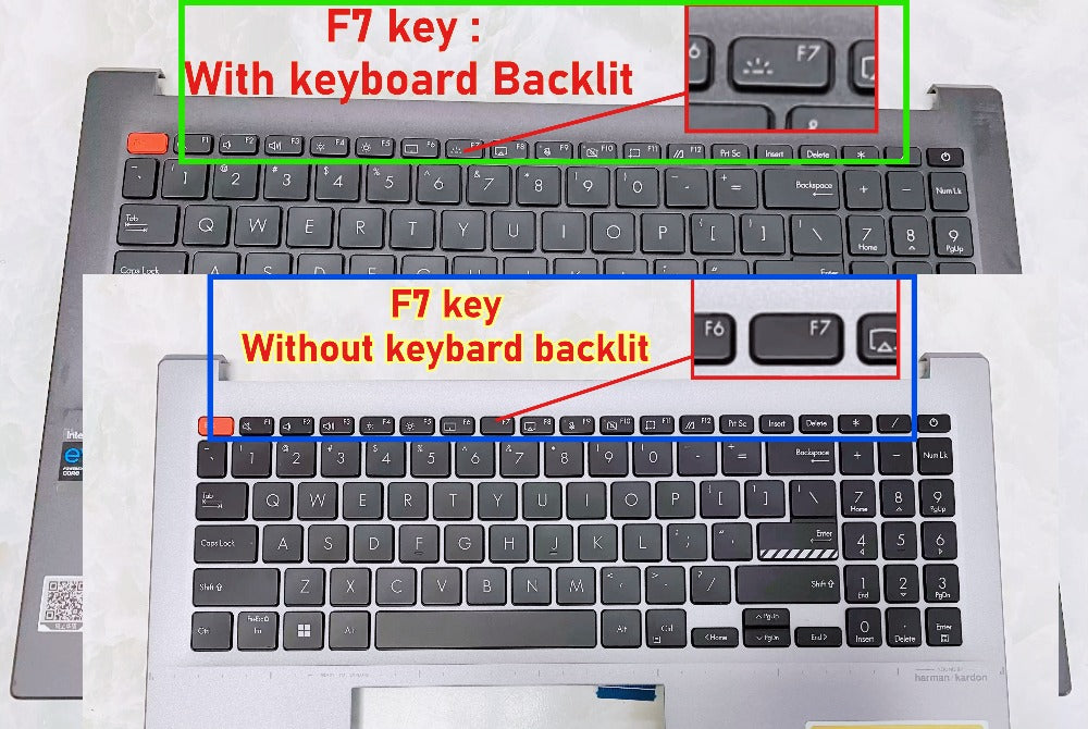 Upper C-case US keyboard for ASUS Vivobook 15 S15 K3502ZA K3402ZA FR3021 K3402Z K3502Z M3502ZA M3502Z 90NB0XX2-R30RU0 13N1-FLA0B11 topcase palmrest keyboard backlight assembly ASUS Laptop repair parts