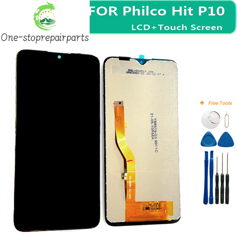 6.22" Original For Philco Hit P10 LCD Screen Display Touch Panel Digitizer For Philco Hit P10 a LCD Display Assembly Other Brand Phone repair parts